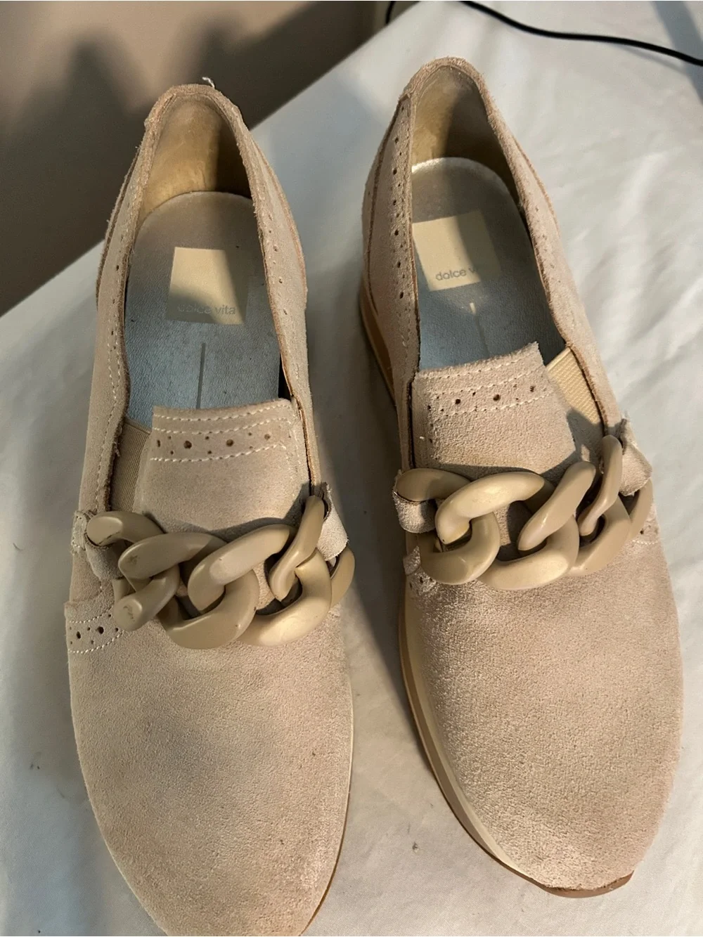 Dolce Vita suede upper